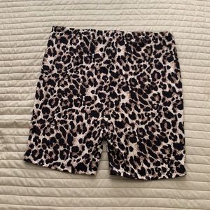 Maternity biker shorts